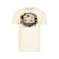 Vintage Arctic Hedgehog with Sunflower Vintage Tee - Bettercallsaul