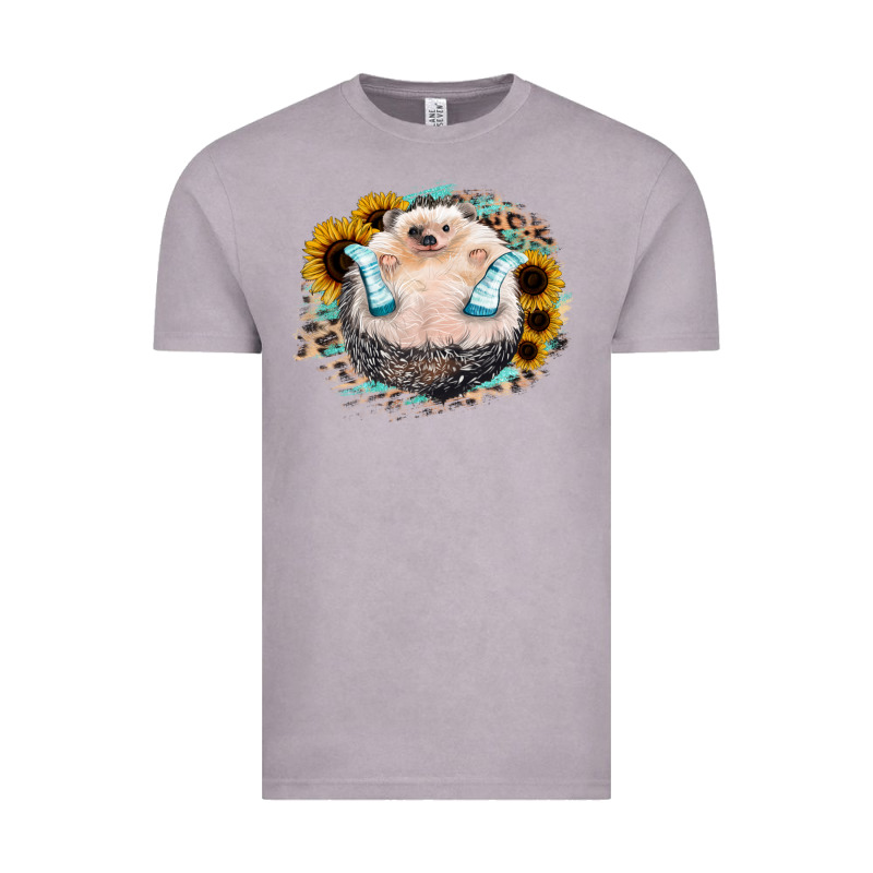 Hedgehog With Sunflower Vintage Tee by Bettercallsaul | Teevron