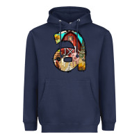 Navy farm life alphabet lowercase letters a Heavyweight Hoodie - BundleAndBundleShop