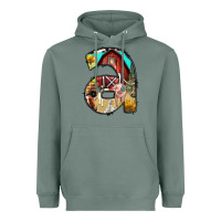 Sage farm life alphabet lowercase letters a Heavyweight Hoodie - BundleAndBundleShop