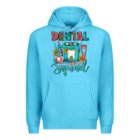 Ocean Blue Coffee Scrubs And Prophy Paste Dentist Coffee cup Premium Hoodie - FaDigitalArtStudio