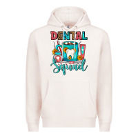 Pale Pink Coffee Scrubs And Prophy Paste Dentist Coffee cup Premium Hoodie - FaDigitalArtStudio
