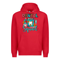 Red Coffee Scrubs And Prophy Paste Dentist Coffee cup Premium Hoodie - FaDigitalArtStudio