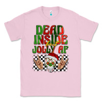 Bubblegum Pink dead inside but jolly af Classic Tee - BarkalooDesign