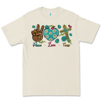Bone peace love cross Premium Tee - NancyCooperArtShop