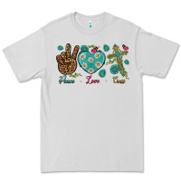 Dove Grey peace love cross Premium Tee - NancyCooperArtShop