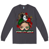 Smoke Mexicana messy bun Long Sleeve Tee - NancyCooperArtShop
