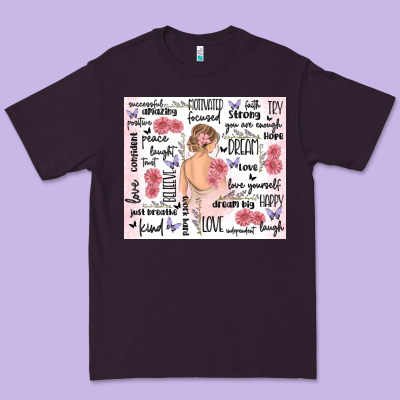 Self Care Premium Tee Designed By Maliassmallbusiness