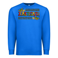 True Royal colorful juneteenth celebration art Premium Sweatshirt - LillyAllenDesigns