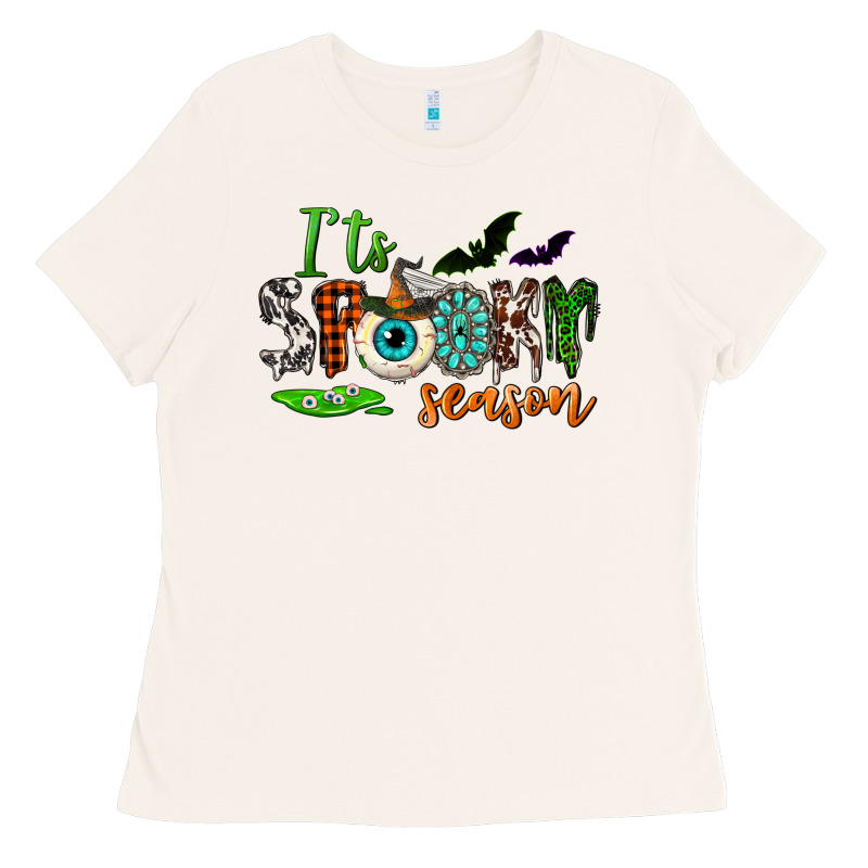 It's Spooky Season Ladies Tee by NancyCooperArtShop | Teevron
