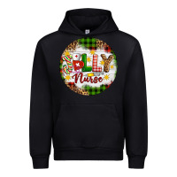 Black Christmas Jolly Nurse Urban Hoodie - Artiststas