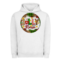 Pigment Lunar Rock Christmas Jolly Nurse Urban Hoodie - Artiststas