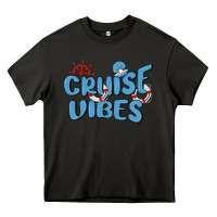 Asphalt cruise vibes Heavy Core Tee - MaliasSmallBusiness