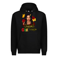 Black black girl magic Premium Hoodie - FaDigitalArtStudio