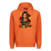 Carrot black girl magic Premium Hoodie - FaDigitalArtStudio