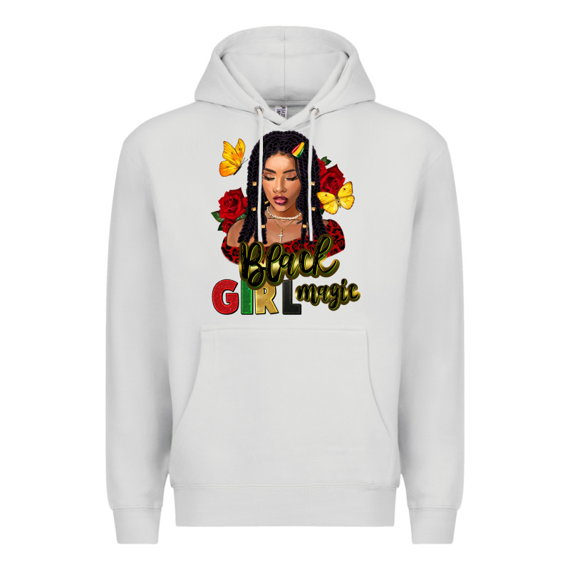 Black Girl Magic Premium Hoodie by FaDigitalArtStudio | Teevron