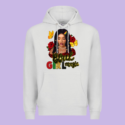 Black Girl Magic Premium Hoodie Designed By Fadigitalartstudio