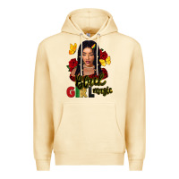 Pina Colada black girl magic Premium Hoodie - FaDigitalArtStudio