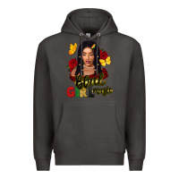Smoke black girl magic Premium Hoodie - FaDigitalArtStudio