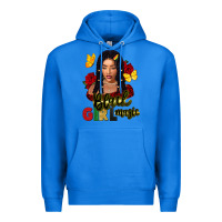 True Royal black girl magic Premium Hoodie - FaDigitalArtStudio