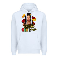 White black girl magic Premium Hoodie - FaDigitalArtStudio
