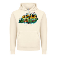 Vintage Artic Kentucky map sunflower cactus serape Vintage Hoodie - RanaPortraitStore