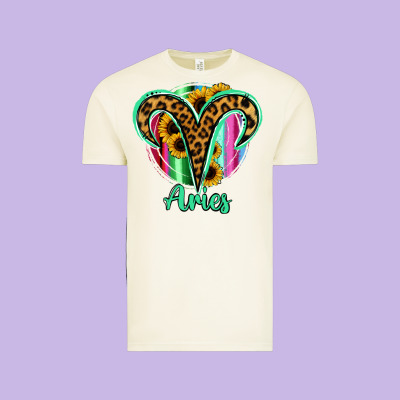 Aries Zodiac Vintage Tee Designed By Bettercallsaul