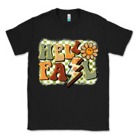 Black groovy hello fall Classic Tee - BarkalooDesign