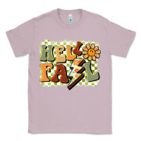 Lilac groovy hello fall Classic Tee - BarkalooDesign