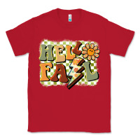Red groovy hello fall Classic Tee - BarkalooDesign