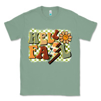 Sage groovy hello fall Classic Tee - BarkalooDesign