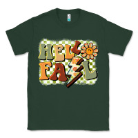 Sports Green groovy hello fall Classic Tee - BarkalooDesign