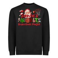 Black santas favorite basketball player Heavyweight Sweatshirt - CowGirlArtShop