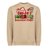 Mushroom santas favorite basketball player Heavyweight Sweatshirt - CowGirlArtShop