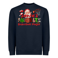 Navy santas favorite basketball player Heavyweight Sweatshirt - CowGirlArtShop