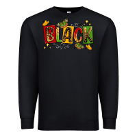 Black black Premium Sweatshirt - LillyAllenDesigns