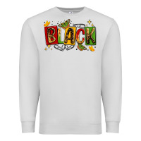 Dove Grey black Premium Sweatshirt - LillyAllenDesigns
