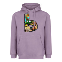 Lavender farm life alphabet lowercase letters b Heavyweight Hoodie - BundleAndBundleShop