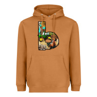 Meerkat farm life alphabet lowercase letters b Heavyweight Hoodie - BundleAndBundleShop