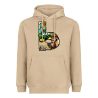 Mushroom farm life alphabet lowercase letters b Heavyweight Hoodie - BundleAndBundleShop