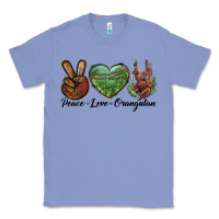 Colony Blue Peace Love Orangutan Classic Tee - LillyAllenDesigns