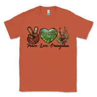 Copper Peace Love Orangutan Classic Tee - LillyAllenDesigns