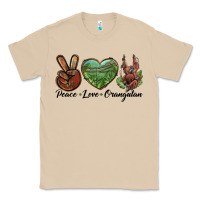 Mushroom Peace Love Orangutan Classic Tee - LillyAllenDesigns