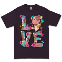 Plum love little cute cow Premium Tee - NancyCooperArtShop