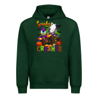 Forest Green spooky cruhser with monster truck Urban Hoodie - Artiststas