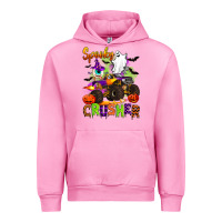 Fuchsia Pink spooky cruhser with monster truck Urban Hoodie - Artiststas