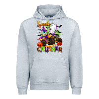 Heather Grey spooky cruhser with monster truck Urban Hoodie - Artiststas