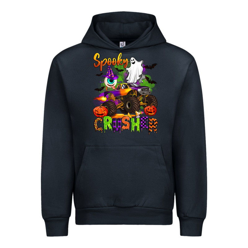 Spooky Cruhser With Monster Truck Urban Hoodie by Artiststas | Teevron