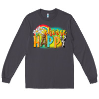 Smoke Choose happy Long Sleeve Tee - NancyCooperArtShop