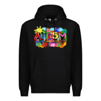 Black Autism accept understand love Premium Hoodie - FaDigitalArtStudio